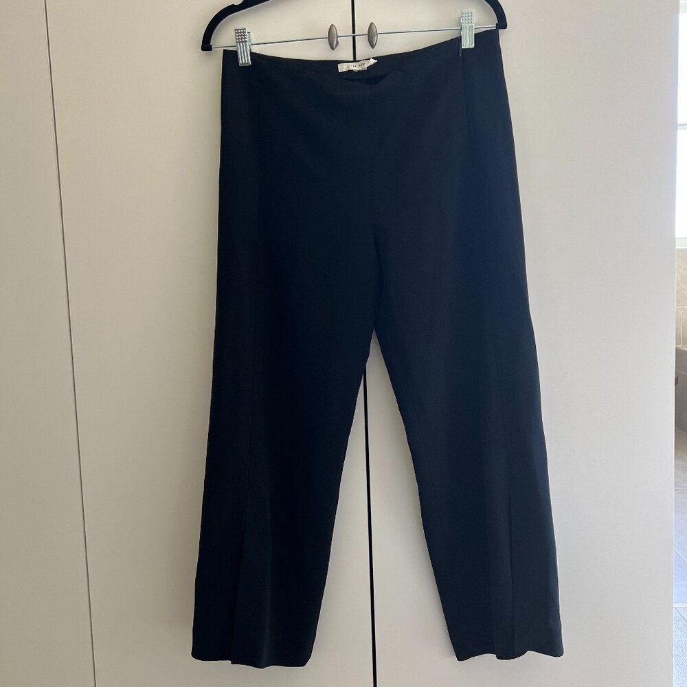 LAST CHANCE The Row Black Split Crop Trousers Black 4
